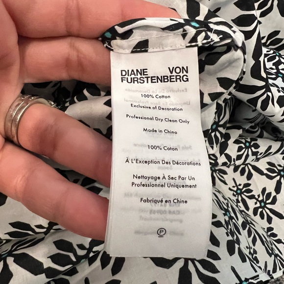 Diane Von Furstenberg Paige Trellis Dress - Picture 8 of 8